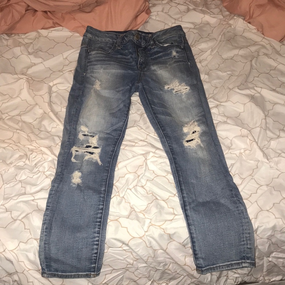 AE cropped jean